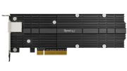 Image de Synology PCIe 3.0 x8, PCIe NVMe, LAN, 10 Gbps, 200.05 x 71.75 x 17.7 mm Adaptateur Interface - Noir (E10M20-T1)