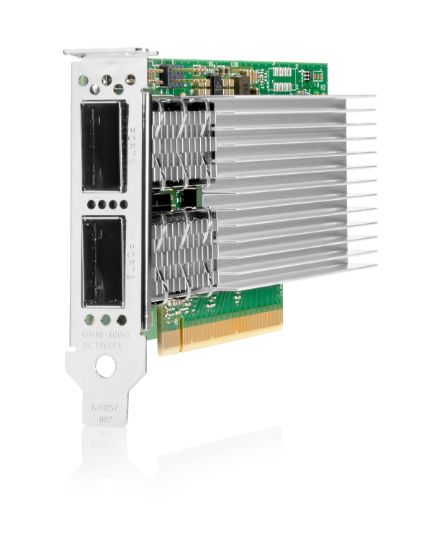 Image de HP E Intel E810-CQDA2 Ethernet 100Gb 2-port QSFP28 Adapter for Carte de réseaux (P21112-B21)