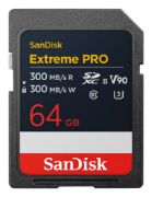 Image de Sandisk Extreme PRO Mémoire flash - Noir (SDSDXDM-064G-GN4IN)