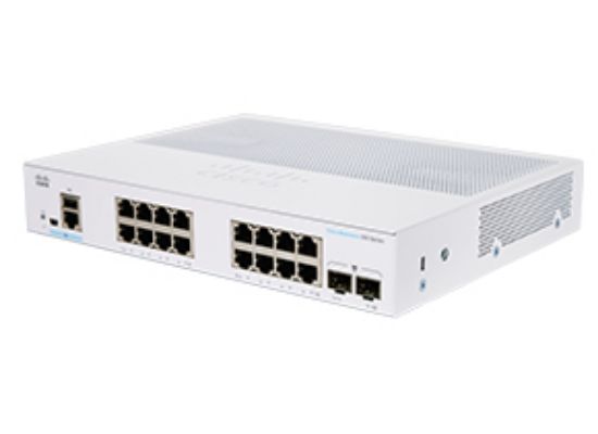 Image de Cisco CBS350-16T-E-2G-BR Switch - Argent (CBS350-16TE2GUK-RF)