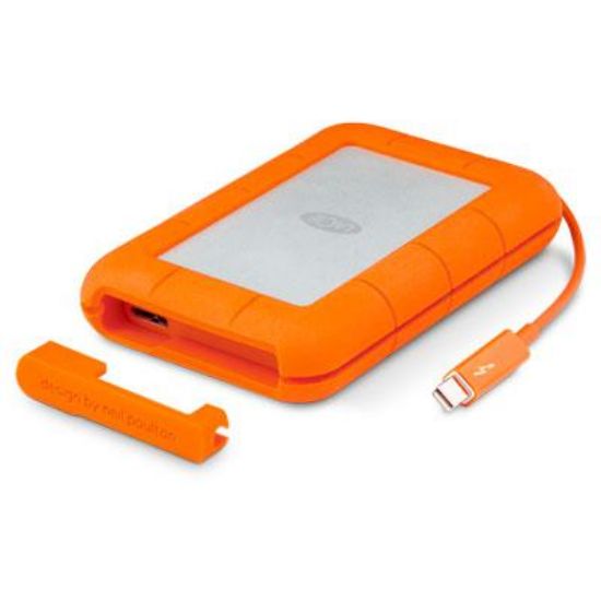 Image de LaCie Rugged RAID 4000Go Argent disque dur externe (STFA4000400)