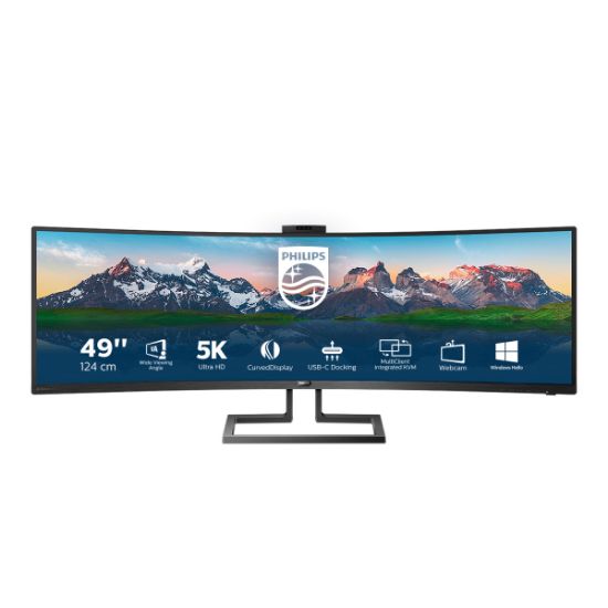 Image de Philips P Line Moniteur LCD incurvé 32:9 SuperWide (499P9H/01)