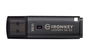 Image de Kingston Technology IronKey 32 Go Locker Plus 50 G2, FIPS 197, AES-256 (IKLP50G2/32GB)