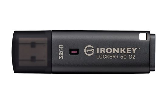 Image de Kingston Technology IronKey 32 Go Locker Plus 50 G2, FIPS 197, AES-256 (IKLP50G2/32GB)