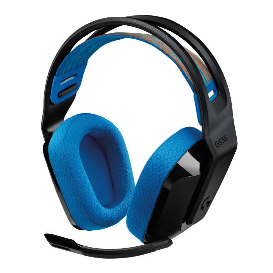 Image de Logitech G G535 Casque - Noir,Bleu (939-002219)