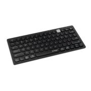 Image de Kensington Multi-Device Dual Wireless Compact Keyboard clavier RF sans fil + Bluetooth QWERTY Anglais britannique Noir (K75502UK)