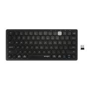 Image de Kensington Multi-Device Dual Wireless Compact Keyboard clavier RF sans fil + Bluetooth QWERTY Anglais britannique Noir (K75502UK)