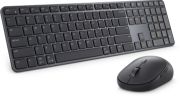 Image de DELL Pro 7 Slim KM726 clavier Souris incluse maison/bureau RF sans fil + Bluetooth QWERTZ Suisse Noir (KM726-SWI-EMEA)