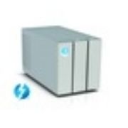 Image de LaCie 2big Thunderbolt 2 8000Go Bureau Argent boîtier de disques (STEY8000401)