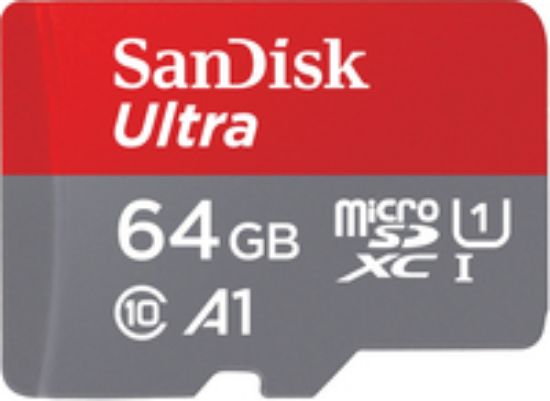 Image de SanDisk Ultra Mémoire flash - Gris, Rouge (SDSQUAB-064G-GN6IA)