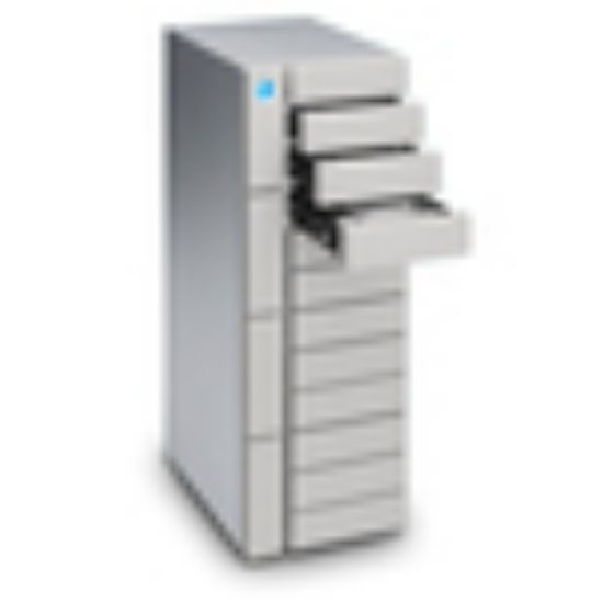 Image de LaCie 72TB 12big Thunderbolt 3 72000Go Bureau Argent boîtier de disques (STFJ72000400)