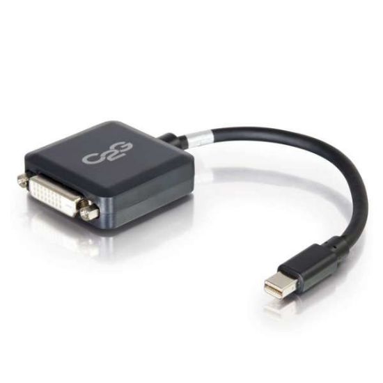 Image de C2G câble vidéo et adaptateur 0,2 m Mini DisplayPort DVI-D Noir (84311)
