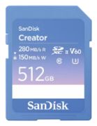 Image de Sandisk Creator Mémoire flash - Bleu (SDSDXEP-512G-GNCIS)