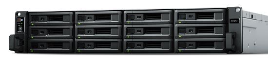 Image de Synology RackStation Intel Xeon D-1541, 8-core 2.1 (base) / 2.7 (turbo) GHz, 8 GB DDR4 ECC UDIMM, 12 Drive Bays, 14.5 kg, 2U Serveur de stockage de données - Noir (RS3621XS+)