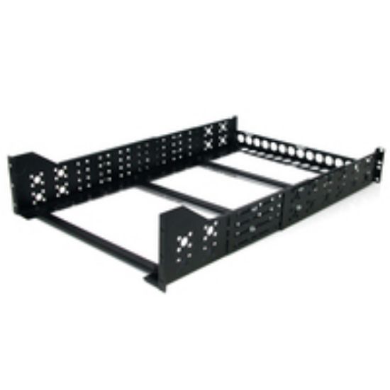 Image de StarTech.com Rails fixes universels à profondeur réglable pour rack de serveur 3U 19" (UNIRAILS3U)