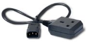 Image de APC C14/BS1363 0.6m Noir 0,6 m Coupleur C14 (AP9881)