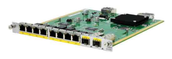 Image de HP E Networking Comware MSR 8-port 10/100/1000BASE-T/2-port 1000BASE-X (Combo) Switch HMIM Module Carte de réseaux (JG741A)