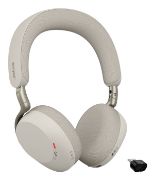 Image de Jabra Evolve3 75 MS + Link 390c Casque Sans fil Arceau Appels/Musique USB Type-C Bluetooth Gris (37599-999-898)