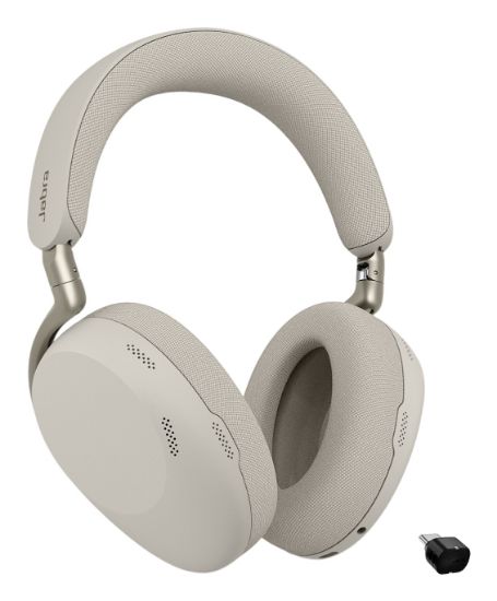 Image de Jabra Evolve3 85 UC + Link 390c Casque Sans fil Arceau Appels/Musique USB Type-C Bluetooth Gris (38599-989-898)