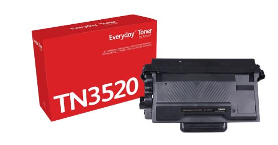 Image de Toner Noir Everyday™ de Xerox compatible avec Brother TN3520, Ultra grande capacité (006R05201)