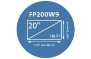 Image de Kensington FP200W9 Privacy Screen for 20” Widescreen Monitors (16:9) (K55796WW)