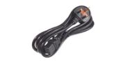 Image de APC Pwr Cord, 16A, 200-240V, C19 to UK Plug Noir 2 m (AP9895)