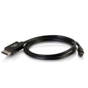 Image de C2G 2m Mini DisplayPort / DisplayPort M/M Noir (84301)