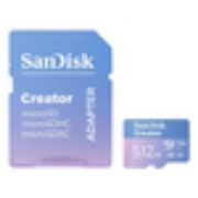 Image de Sandisk Creator Mémoire flash - Bleu (SDSQXAV-512G-GN6MS)