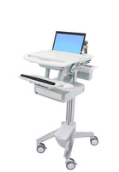 Image de Ergotron StyleView Chariots et supports multimédias - Aluminium,Gris,Blanc (SV43-1110-0)