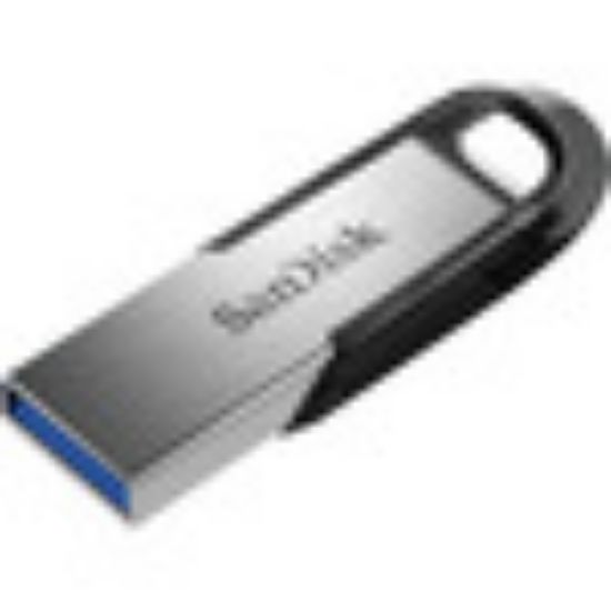 Image de SanDisk ULTRA FLAIR Clé USB - Noir, argent (SDCZ73-128G-G46)