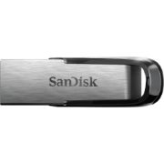 Image de SanDisk ULTRA FLAIR Clé USB - Noir, argent (SDCZ73-128G-G46)