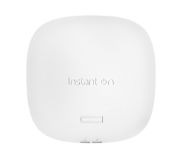 Image de HP E Aruba Networking Instant On Indoor Access Point Wi-Fi 6 4x4 (RW) AP25 Point d'accès - Blanc (R9B28A)