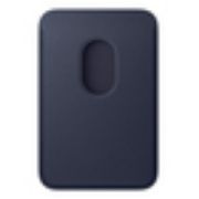 Image de Apple Porte-cartes en tissage fin pour iPhone avec MagSafe - Marine (MGH94ZM/A)