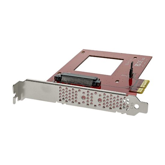 Image de StarTech.com Adaptateur U.2 vers PCIe pour SSD U.2 NVMe - SFF-8639 - PCI Express 3.0 x4 (PEX4SFF8639)