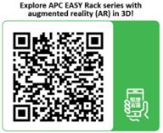 Image de APC Baie EasyRack 600mm/42U/1200mm avec toit, panneau latéral, roulettes, noir (ER6222)