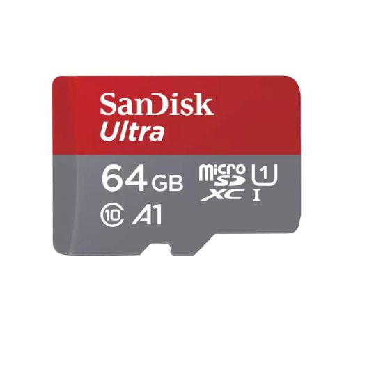 Image de SanDisk Ultra Mémoire flash - Gris,Rouge (SDSQUAB-064G-GN6FA)