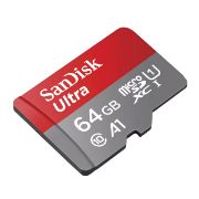 Image de SanDisk Ultra Mémoire flash - Gris,Rouge (SDSQUAB-064G-GN6FA)