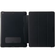 Image de OtterBox Coque React Folio pour iPad 8th/9th gen, Antichoc, anti-chute, étui folio de protection fin, testé selon les normes militaires, Noir, livré sans emballage (77-92197)