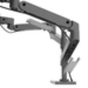 Image de Ergotron LX Pro Series Dual Stacking Arm (dark grey) Support d'écran - Gris fonc (45-690-293)