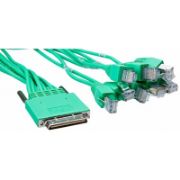 Image de Cisco Async RJ45 Adapter Cable Câble série - Vert (CAB-HD8-ASYNC-RF)