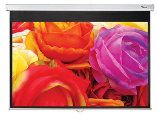 Image de Optoma  - 16:10, 2340 x 1463 mm, 109", 16.71 kg écran de projection - Noir,Blanc (DS-1109PMG+)