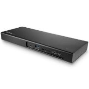 Image de StarTech.com Dock Thunderbolt 3 à double affichage 4K 60 Hz avec slot pour lecteur de carte M.2 PCIe (TB3DK2DPM2)