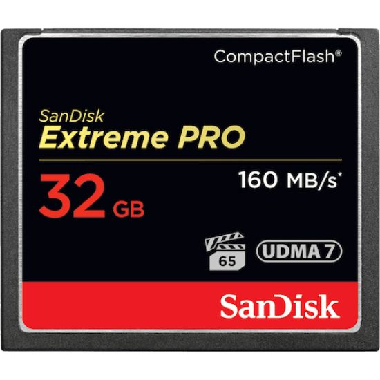 Image de SanDisk 32GB Extreme Pro CF 160MB/s Mémoire flash (SDCFXPS-032G-X46)