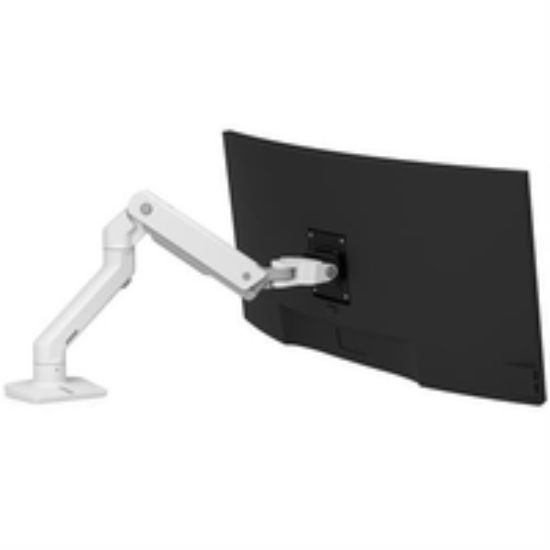 Image de Ergotron HX Series Bras mono-écran, fixation bureau (blanc) Support d'écran (45-475-216)