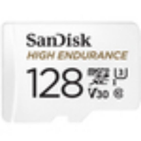 Image de SanDisk High Endurance Mémoire flash - Blanc (SDSQQNR-128G-GN6IA)
