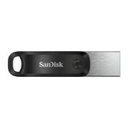 Image de SanDisk iXpand FLASH DRIVE GO FOR YOUR IPHONE Clé USB - Gris,Argent (SDIX60N-128G-GN6NE)