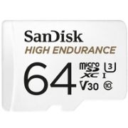 Image de SanDisk High Endurance Mémoire flash - Blanc (SDSQQNR-064G-GN6IA)