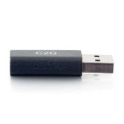 Image de C2G Adaptateur convertisseur SuperSpeed USB 5 Gbits/s USB-C® femelle vers USB-A mâle (54427)