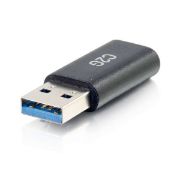 Image de C2G Adaptateur convertisseur SuperSpeed USB 5 Gbits/s USB-C® femelle vers USB-A mâle (54427)