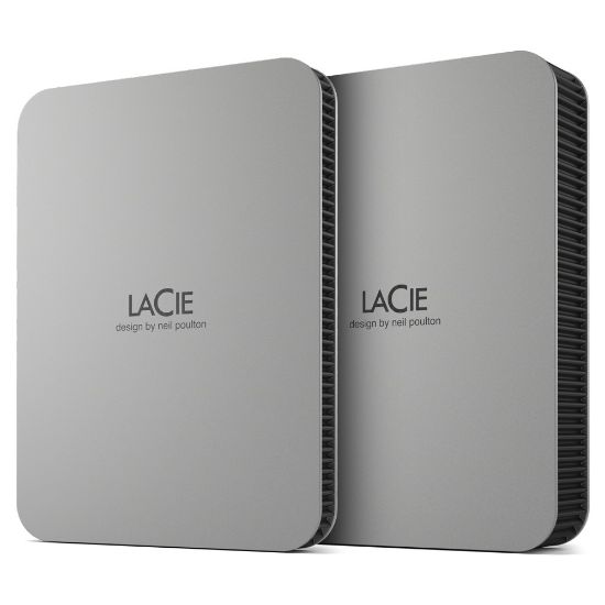 Image de LaCie Mobile Drive (2022) Disque dur externe - Argent (STLP5000400)